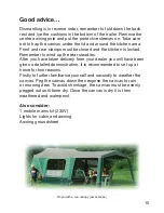 Preview for 15 page of Camp-let tent trailer User Instructions