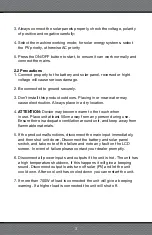 Preview for 6 page of Camp Power SIM-700 User Manual