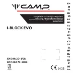 Предварительный просмотр 1 страницы CAMP I-BLOCK EVO Manual