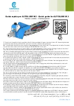 Preview for 1 page of CAMPAGNOLA AUTOLUBE M.3 Quick Manual