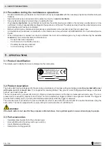 Preview for 19 page of CAMPAGNOLA C1 Use And Maintenance Manual