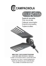 CAMPAGNOLA ELEKTRA Use And Maintenance Manual предпросмотр