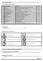 Preview for 12 page of CAMPAGNOLA ELEKTRA Use And Maintenance Manual