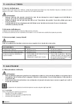 Preview for 13 page of CAMPAGNOLA ELEKTRA Use And Maintenance Manual