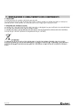 Preview for 12 page of CAMPAGNOLA Energy Day Use And Maintenance Manual