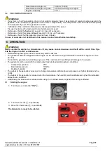 Предварительный просмотр 32 страницы CAMPAGNOLA ENERGY4 Use And Maintenance Manual