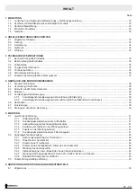 Preview for 32 page of CAMPAGNOLA Falcon 260 Use And Maintenance Manual