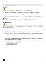Предварительный просмотр 9 страницы CAMPAGNOLA Hobby Air Use And Maintenance Manual