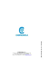 Preview for 88 page of CAMPAGNOLA ICARUS Use And Maintenance Manual