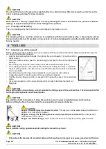 Preview for 36 page of CAMPAGNOLA LASER Use And Maintenance Manual