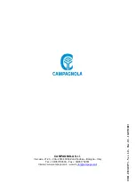 Предварительный просмотр 168 страницы CAMPAGNOLA LASER Use And Maintenance Manual