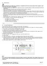 Предварительный просмотр 17 страницы CAMPAGNOLA Li-Ion 700 Use And Maintenance Manual