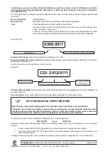 Preview for 12 page of CAMPAGNOLA MC 1200 Use And Maintenance Manual