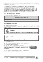 Preview for 73 page of CAMPAGNOLA MC 1200 Use And Maintenance Manual