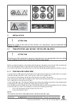 Preview for 85 page of CAMPAGNOLA MC 1200 Use And Maintenance Manual