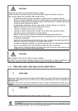 Preview for 128 page of CAMPAGNOLA MC 1200 Use And Maintenance Manual