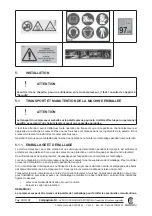 Preview for 181 page of CAMPAGNOLA MC 1200 Use And Maintenance Manual