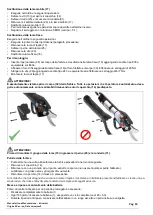 Preview for 20 page of CAMPAGNOLA PONY PRO Use And Maintenance Manual