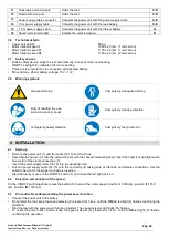 Preview for 21 page of CAMPAGNOLA POWER 58 Use And Maintenance Manual