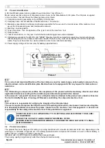 Preview for 24 page of CAMPAGNOLA SPEEDY Use And Maintenance Manual