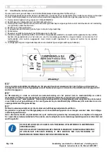 Preview for 167 page of CAMPAGNOLA SPEEDY Use And Maintenance Manual