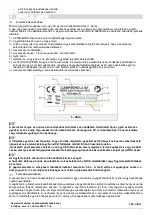 Предварительный просмотр 137 страницы CAMPAGNOLA STAR 40 Use And Maintenance Manual