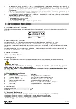 Preview for 7 page of CAMPAGNOLA Star-up 12V -18V Use And Maintenance Manual