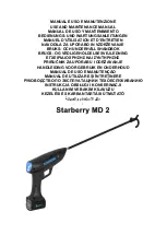 Предварительный просмотр 1 страницы CAMPAGNOLA STARBERRY MD2 Use And Maintenance Manual