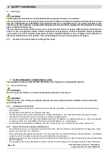 Предварительный просмотр 26 страницы CAMPAGNOLA T-CAT Use And Maintenance Manual