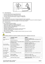 Preview for 37 page of CAMPAGNOLA T-REX Use And Maintenance Manual