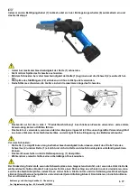 Preview for 77 page of CAMPAGNOLA T-REX Use And Maintenance Manual