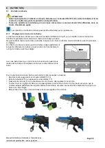 Предварительный просмотр 99 страницы CAMPAGNOLA T-REX Use And Maintenance Manual