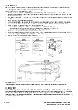 Предварительный просмотр 100 страницы CAMPAGNOLA T-REX Use And Maintenance Manual