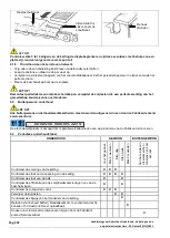 Preview for 222 page of CAMPAGNOLA T-REX Use And Maintenance Manual