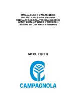 CAMPAGNOLA TIGER 640 Manual preview