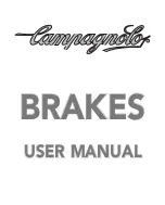 CAMPAGNOLO Brakes User Manual preview