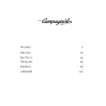 Предварительный просмотр 3 страницы CAMPAGNOLO CENTAUR REAR DERAILLEUR User Manual