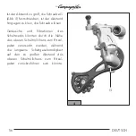 Предварительный просмотр 56 страницы CAMPAGNOLO CENTAUR REAR DERAILLEUR User Manual