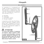 Предварительный просмотр 13 страницы CAMPAGNOLO Centaur Ultra-Torque Crankset User Manual