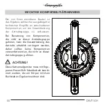 Предварительный просмотр 44 страницы CAMPAGNOLO Centaur Ultra-Torque Crankset User Manual