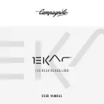 CAMPAGNOLO Ekar 13S Rear Derailleur User Manual preview