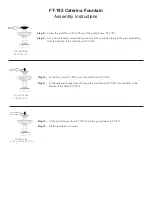 Preview for 3 page of Campania International Caterina FT-192 Assembly Instructions