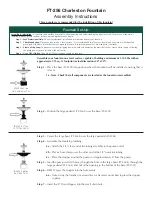 Preview for 2 page of Campania International Charleston FT-256 Assembly Instructions