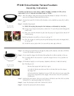 Preview for 2 page of Campania International Cirrus FT-244 Assembly Instructions