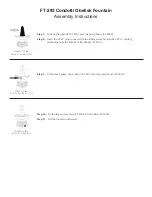 Preview for 3 page of Campania International Condotti Obelisk FT-293 Assembly Instructions