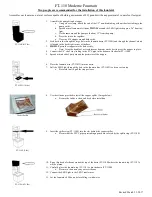 Preview for 2 page of Campania International FT-118 Installation