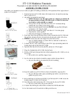 Предварительный просмотр 2 страницы Campania International FT-118 Quick Start Manual