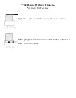 Предварительный просмотр 3 страницы Campania International FT-320 Assembly Instructions