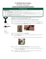 Preview for 2 page of Campania International FT-325 Assembly Instructions