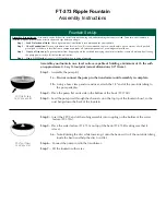 Preview for 2 page of Campania International FT-373 Assembly Instructions